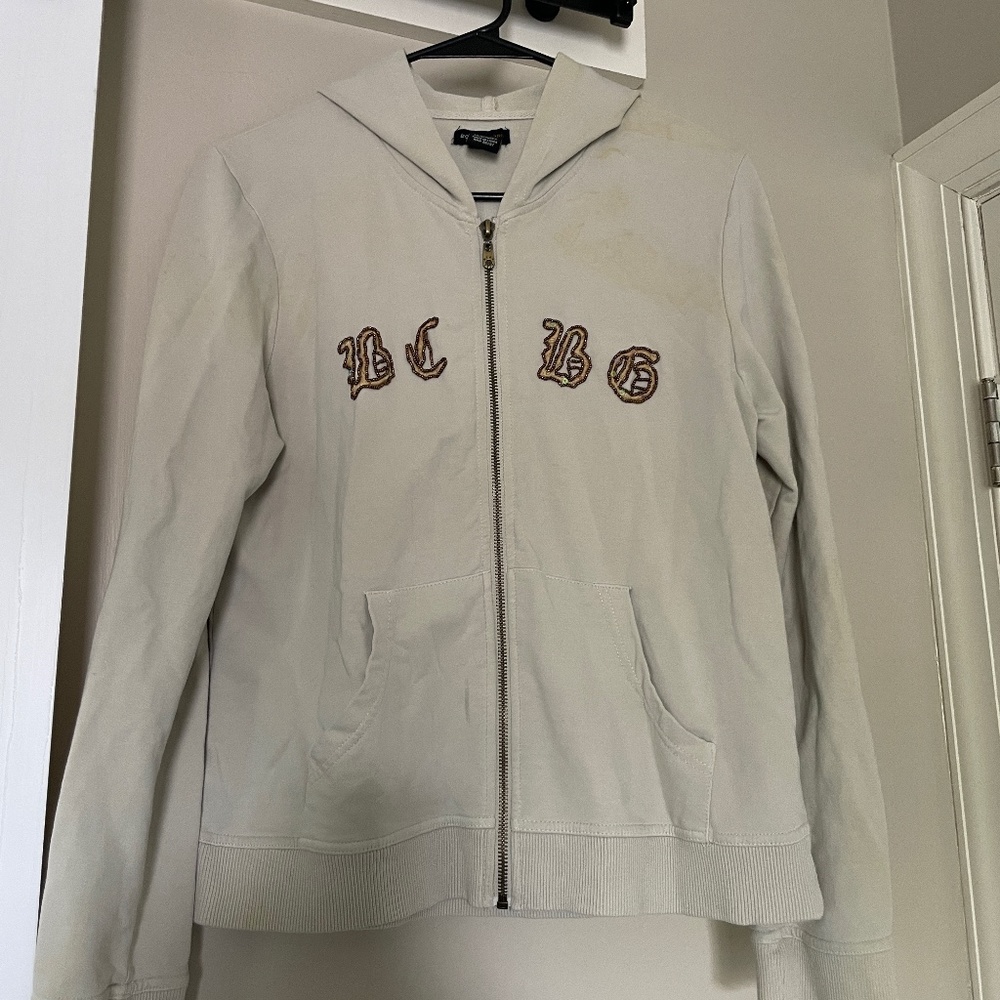 Vintage BCBG Zip-Up Hoodie